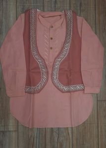 Kids Pathani With Jacket And Salwar Set 🛍