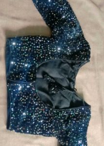 Sequined Stitched Blouse