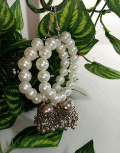 White Pearl Earrings (Women's)