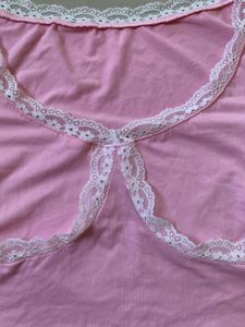 Lace Trimmed Top