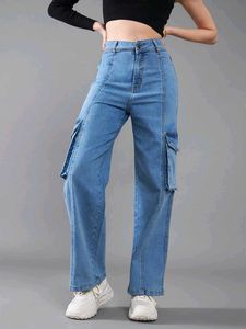 Dolce Crudo Wide Legged High Rise / Waist Jean