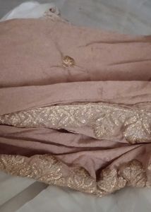 Navy Blue Embroidered Kurta