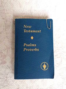 Holy Book - New Testament Psalms Proverbs