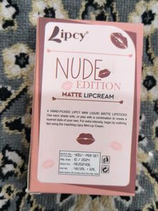 Ipcy Nude Edition Matte Lip cream