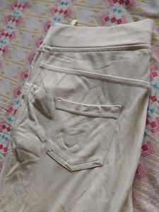 White jeggings