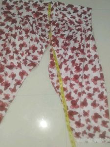 Butterfly Print patiala salwar suit handmade