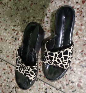 Black Wedges Heels