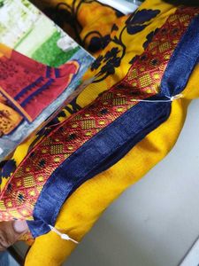 Elegant Yellow Saree