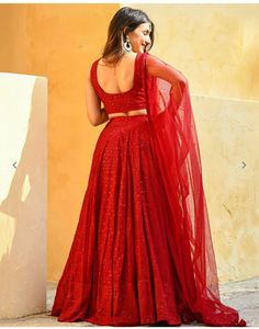 Red Lehenga Choli