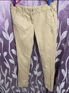 Black Zara Jeans and Beige Loft pants Combo