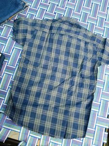 Men Blue Shirt