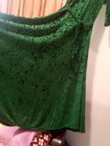 Bottle green Velvet