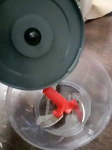 Compact Manual Food Chopper - Easy &amp; Efficient