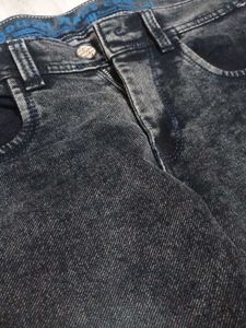 Gray Denim Jeans