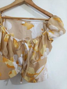 Unused Cutesy Yellow Top