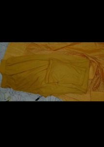 Gown Dupatta And Pant