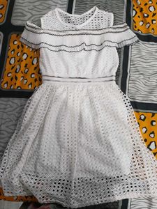 Pretty White Dress For Women