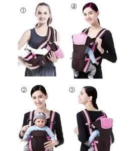 Pink &amp; Black Baby Carrier