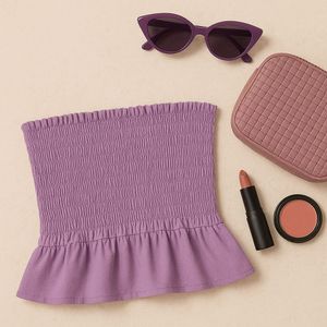 SHEIN - 🌸 Lilac Chic Tube Top  🌸
