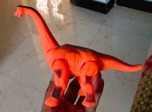 Orange Dinosaur Toy
