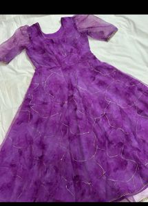Organza Long Dress(Y2k Print)