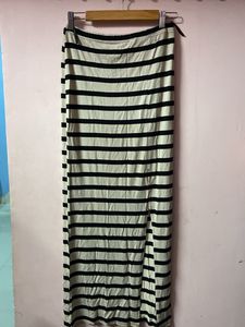 Striped Maxi Skirt