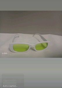 White Frame Sunglasses