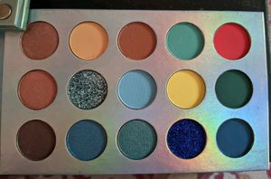 Color Board 60 Colors Eyeshadow Palette, 4 in 1 Color Board Makeup Palette Set Highly Pigmented Glitter Metallic Matte Shimmer Natural Ultra Eye Shadow Powder Easy to Blend