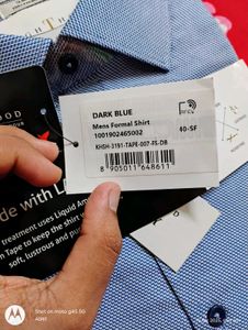 Mens Formal Shirt (Blue 🔵) 👔