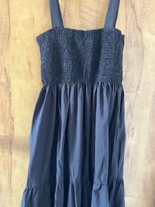 Tiered Black Sundress