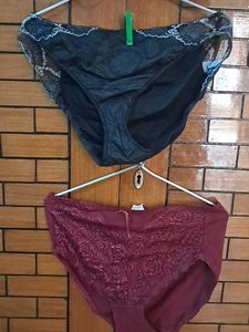 Combo Of  Five  Imported Fabric Bra N Panty