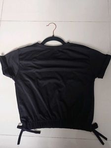black woman crop top D&amp;G