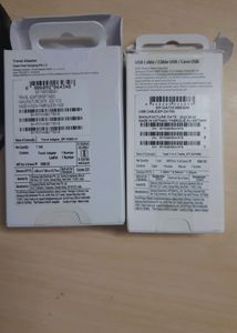 Samsung 25 Watt Adapter With USB Cable Original