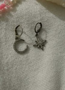 Celestial Mismatched Earrings
