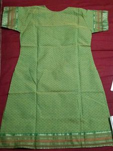 Flora Green Embellished Kurta