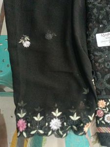 Black Dress Material