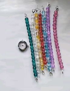 Colorful Beaded Watch Bands