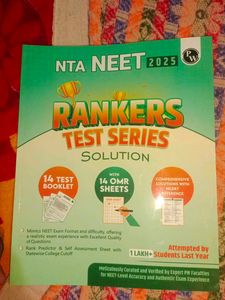 NEET 2025 Rankers Test Series