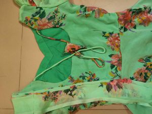 this dress is customised one