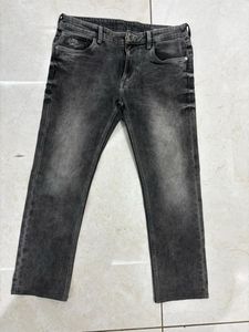 Dark Gray Denim Jeans