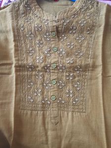 Mehandi Green Kurti