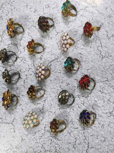 Vintage Costume Rings Collection