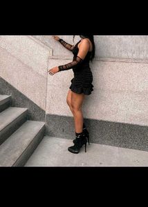 Gloves Dress Bodycon