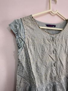 Light Blue Ethnic Kurta