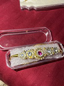 Designer Gold Floral Rakhi/Bracelet Combo(Packof4)
