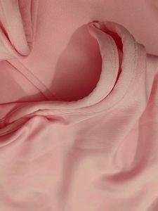 light pink bodycon long dress