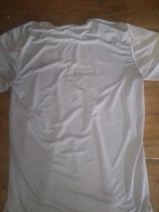 White Athletic T-Shirt - Size M