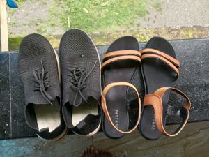 Shoe Bundle: Sneakers & Heel Sandals