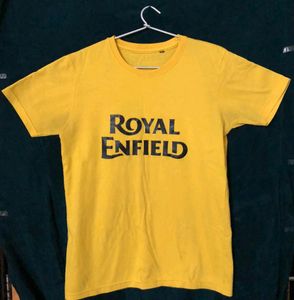 Yellow Royal Enfield T Shirt