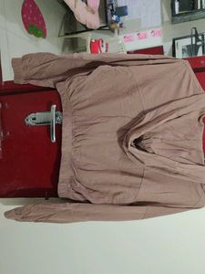 Casual Cropped Hoodie